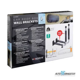 ZIDNI NOSAEI KROVNIH KOFERA TELESKOPSKI 2KOM 