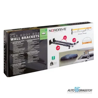 ZIDNI NOSAEI KROVNIH KOFERA TELESKOPSKI 2KOM 