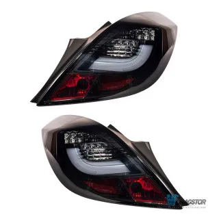 OPEL CORSA D (S07) 2006-2014 ŠTOP LAMPA ZATAMLJENA LED SET 2KOM ZA MODEL 3 VRATA 