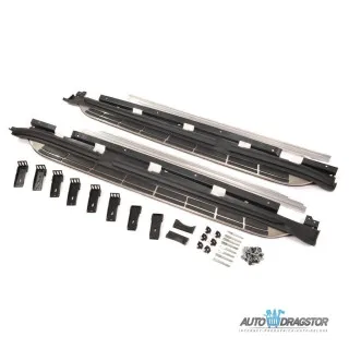 PORSCHE MACAN (95B) 2014-  ALUMINIJUMSKO BOČNO GAZIŠTE KOMPLET SA DELOVIMA ZA MONTAŽU-SET 