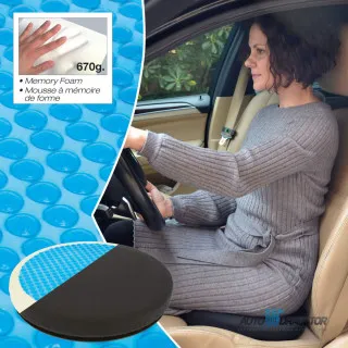 MEMORIJSKI JASTUK ZA SEDIŠTE SA GELOM 