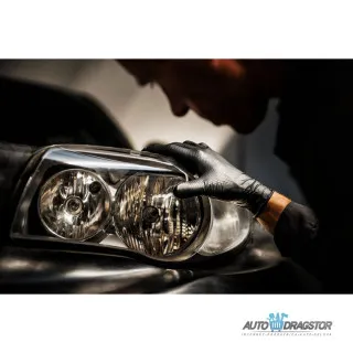 JEDNOKRATNE RUKAVICE OD NITRILA GoGRIP PRO CRNE BEZ PUDERA SA TEKSTUROM ZA BOLJI PRIHVAT 50KOM VELICINA M 