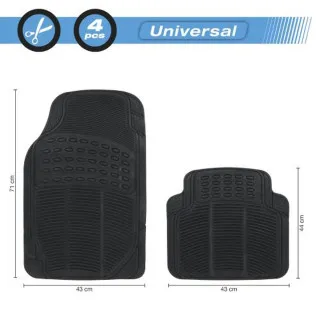 UNIVERZALNE GUMENE PATOSNICE 4KOM CRNE 