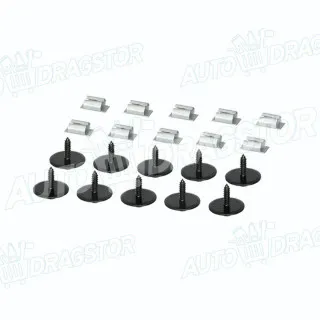 Set žabica za zaštitu motora (šuspleh) MERCEDES 190 (W201), 82-93; A-KLASSE (W169), 04-12; C-KLASSE (W202), 93-01; E-KLASSE (W210), 95-03; W124/E-KLASSE, 84- 