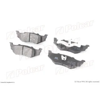 Kočione pločice CHRYSLER 300M (LR), 98-04; NEON (PL), 94-06; PT CRUISER (PT), 00-10; SEBRING (JR), 00-07; 