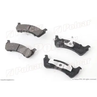 Kočione pločice FORD EXPLORER (U_), 95-01; 