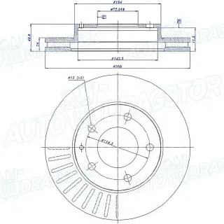 Kočioni diskovi FORD, MAZDA 
