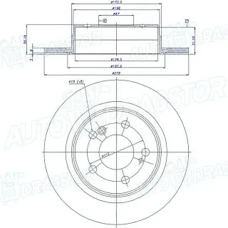 Kočioni diskovi CHRYSLER, MERCEDES 