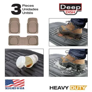 UNIVERZALNE GUMENE PATOSNICE 3KOM BEŽ BOJA 