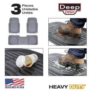 UNIVERZALNE GUMENE PATOSNICE 3KOM SIVE BOJA 