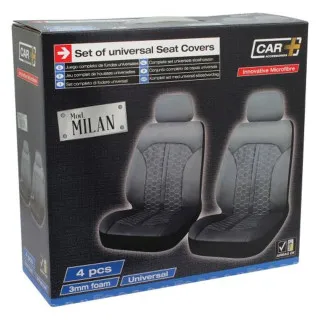 AUTOPRESVLAKE UNIVERZALNE MILAN CRNO SIVE 4KOM 
