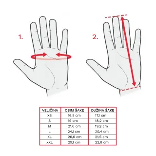 MOTO RUKAVICE ŽUTO/CRNE SA OJAČANJEM NA DLANU M 