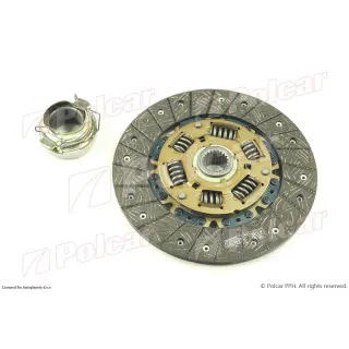 Kvačilo/komplet za zamenu (korpa lamela druk-lager) TOYOTA HI-ACE (LH102/LH108), 89-95; LAND CRUISER (FJ75/FJ62/FJ60), 80-90; 