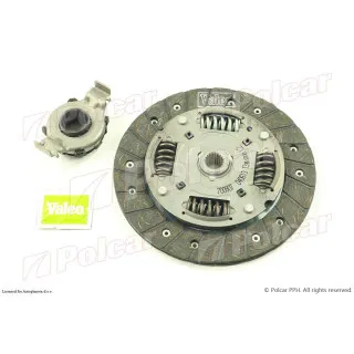 Kvačilo/komplet za zamenu (korpa lamela druk-lager) FIAT PANDA (141A), 80-02; SEICENTO (187), 98-09; 