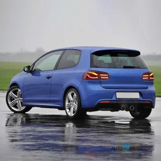 VW GOLF 6 2008-2012 ŠTOP LAMPA LED SA DINAMIČKIM MIGAVCEM-SET 4KOM 