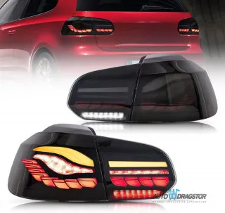 VW GOLF 6 2008-2012 ŠTOP LAMPA LED ZATAMLJENA SA DINAMIČKIM MIGAVCEM-SET 4KOM 