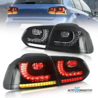 VW GOLF 6 2008-2012 DINAMIČKE ZATAMLJENE LED ŠTOP LAMPE-SET 4KOM 