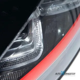 VW GOLF 7 2012-2017 FAROVI ZATAMLJENI SA CRVENOM LINIJOM-SET 2 KOM 