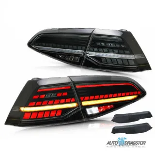 VW GOLF 7 2008-2012 ZATAMLJENE DINAMICKE ŠTOP LAMPE R-OPTIK SET-4KOM 