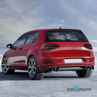 VW GOLF 7 2008-2012 ZATAMLJENE DINAMICKE ŠTOP LAMPE R-OPTIK SET-4KOM 