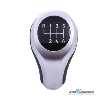 BMW RUČICA MENJAČA SA 6 BRZINA SILVER MAT/HROM 