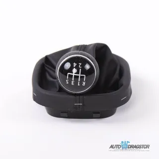 VOLKSWAGEN CADDY/TOURAN RUČICA MENJAČA SA KOŽOM 5 BR VOLKSWAGEN CADDY 2004-2009 TOURAN 2003-2011 