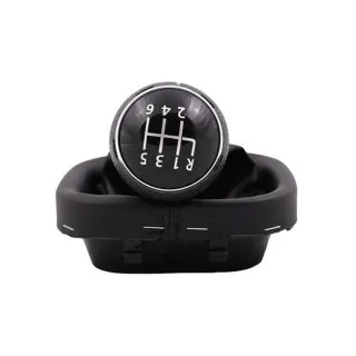 VOLKSWAGEN CADDY/TOURAN RUČICA MENJAČA SA KOŽOM 6 BRZINA VOLKSWAGEN CADDY 2004-2009 TOURAN 2003-2011 