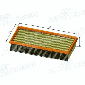 Filter vazduha AUDI A4 (B8/8K), 07-16; A5 (B8/8T/F), 07-16; Q5 (8R), 09-16; 