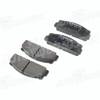 Kočione pločice FIAT 127, 83-87; 131, 72-86; 132, 72-86; RITMO (138A), 78-88; X1/9 (128A/S), 73-89; 