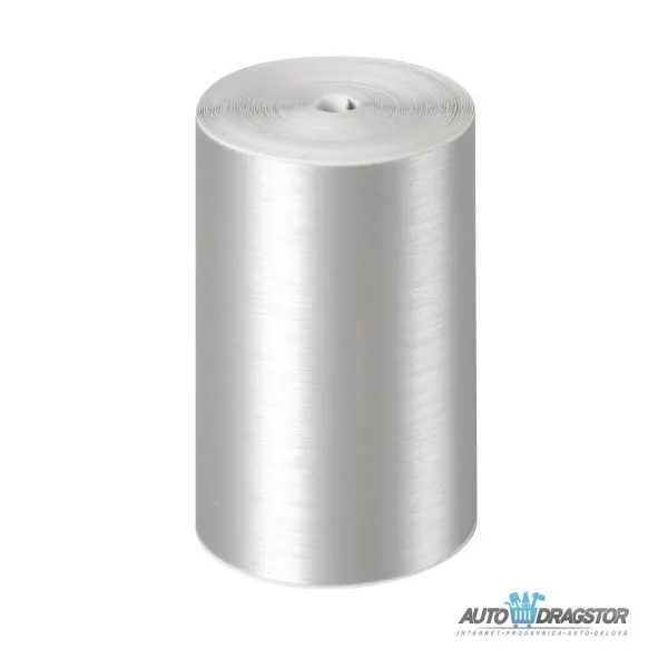 ZAŠTITNA NALEPNICA SAJTNE BOJA BRUŠENI ALUMINIJUM 50x8CM 