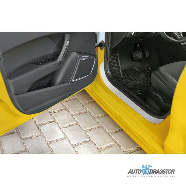 ZAŠTITNA NALEPNICA SAJTNE BOJA BRUŠENI ALUMINIJUM 50x8CM 