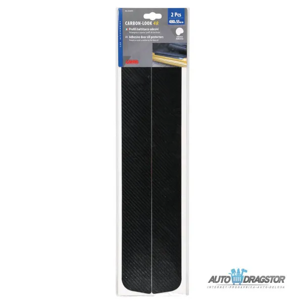 ZAŠTITA SAJTNE CARBON LOOK 48x5.5CM  2KOM 