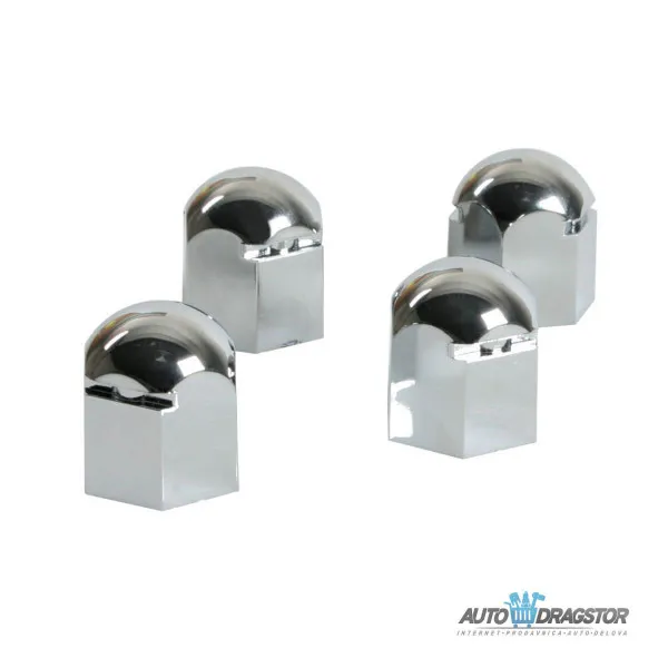 SET HROMIRANIH POKLOPACA ZA ŠRAFOVE TOČKA 20KOM 19MM 