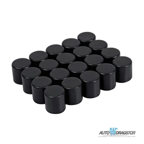 SET SILIKONSKIH POKLOPACA ZA ŠRAFOVE TOČKA 20KOM 17MM 