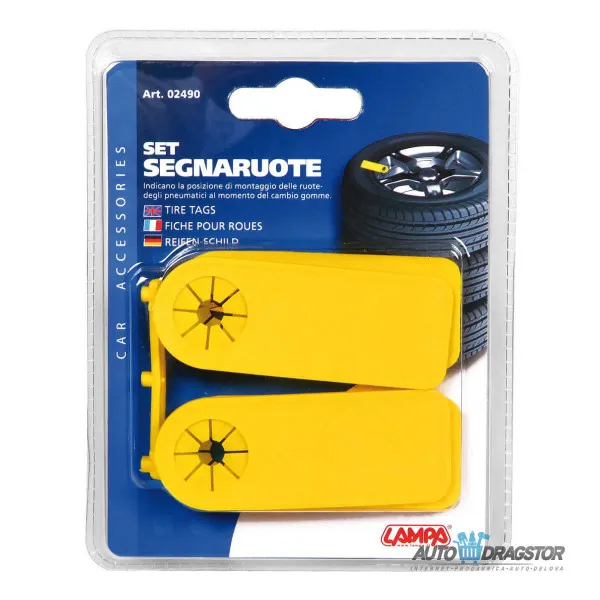 OBELEŽIVACI STRANE UGRADNJE GUMA 4KOM 