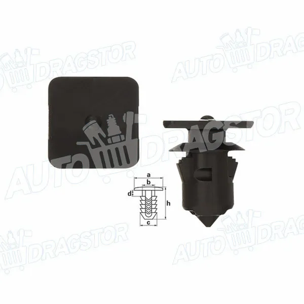 Žabica dugme VOLKSWAGEN CADDY (2K), 04-; CARAVELLE (T4), 90-03; MULTIVAN (7H/T5), 03-15; MULTIVAN (T6), 16-; TRANSPORTER (7H/T5), 03-15; TRANSPORTER (T4), 90-0 