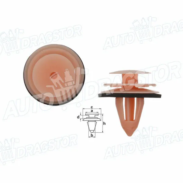 Žabica NISSAN ALMERA (N15), 95-00; ALMERA (N16), 00-07; ALMERA CLASSIC (N16), 07-; MICRA (K11), 92-03; MICRA (K12), 03-10; NAVARA/FRONTIER (D40), 05-16; NOTE ( 