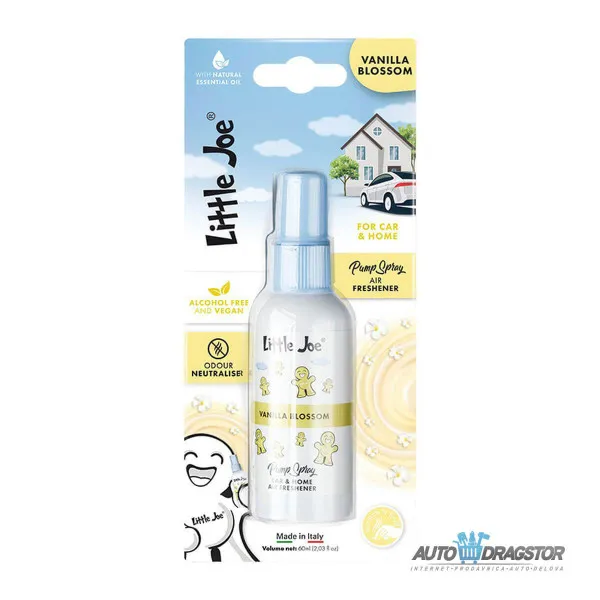 MIRIS ZA KOLA LITTLE JOE VANILA BLOSSOM 60ML SPREJ 