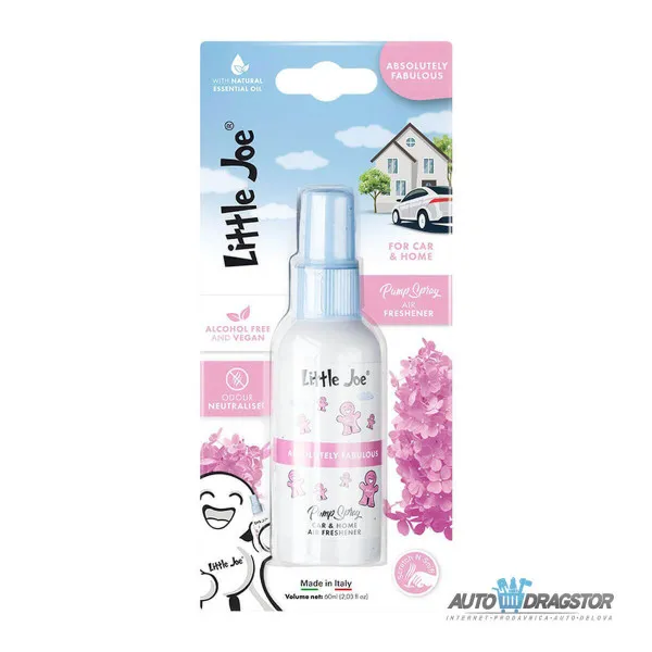 MIRIS ZA KOLA LITTLE JOE ABSOLUTELY FABULOUS 60ML SPREJ 