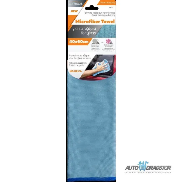 MIKROFIBER KRPA 40x60CM ZA STAKLA 