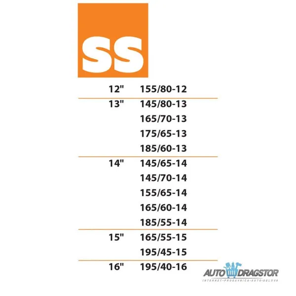 ČARAPA ZA SNEG EASY & SAFE REAL 420G SS PAR 