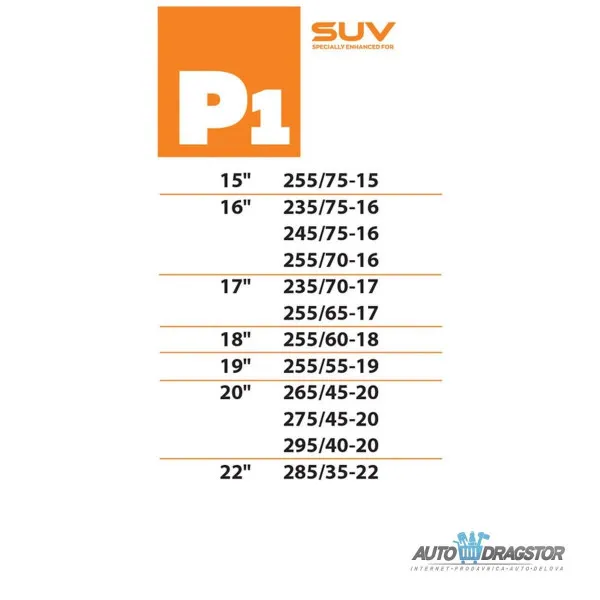 ČARAPA ZA SNEG EASY & SAFE REAL 420G P1 SUV PAR 