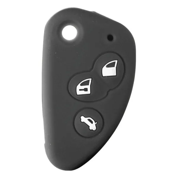 SILIKONSKA NAVLAKA ZA KLJUČEVE ALFA ROMEO CRNA 