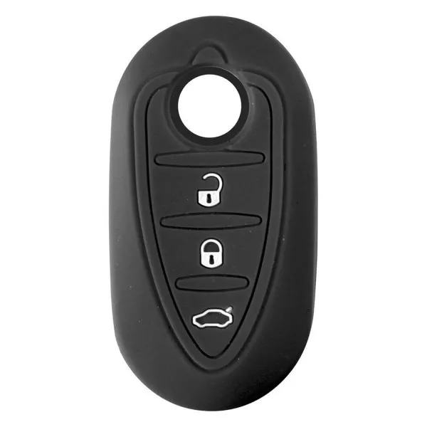 SILIKONSKA NAVLAKA ZA KLJUČEVE ALFA ROMEO CRNA 