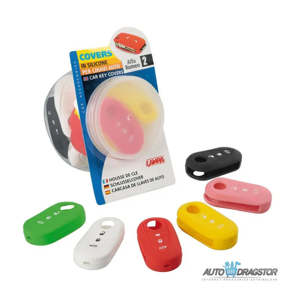 SILIKONSKA NAVLAKA ZA KLJUČEVE ALFA ROMEO ZELENA 