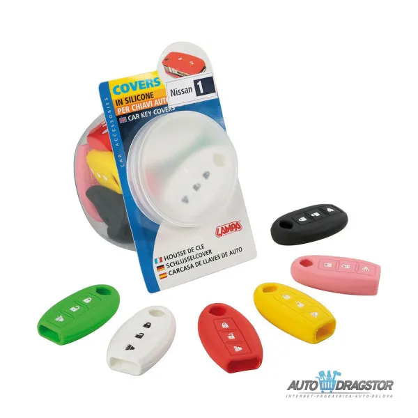 SILIKONSKA NAVLAKA ZA KLJUČEVE NISSAN/SUZUKI ZELENA 