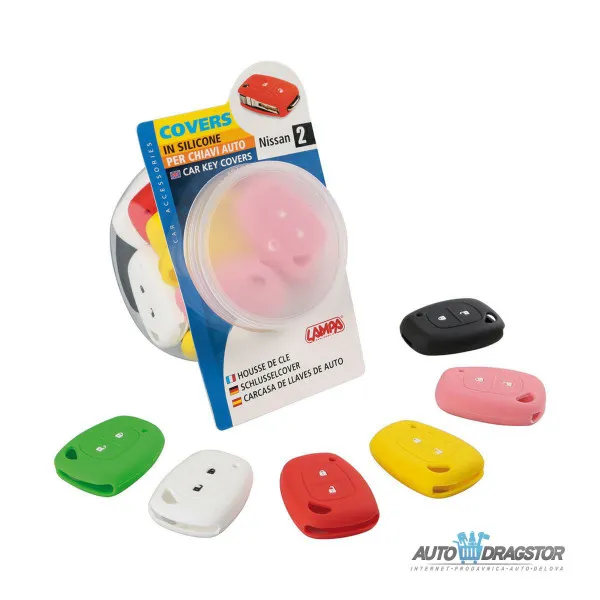 SILIKONSKA NAVLAKA ZA KLJUCEVE NISSAN ZELENA 