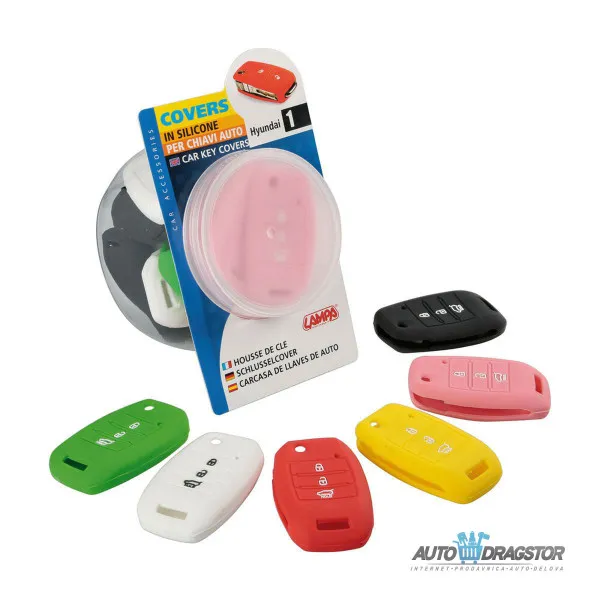 SILIKONSKA NAVLAKA ZA KLJUČEVE HYUNDAI/KIA ROZE 