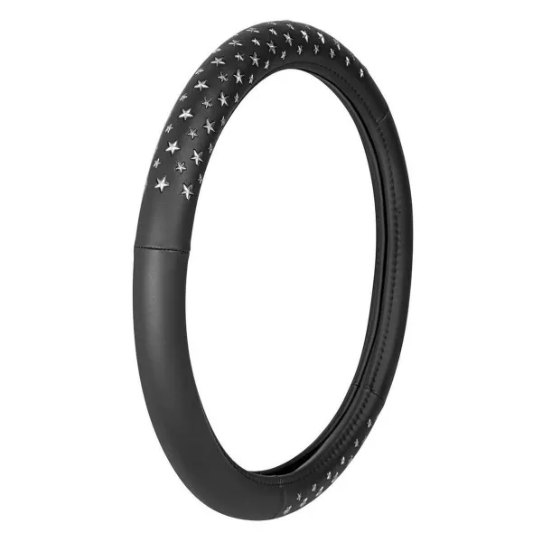 OBLOGA VOLANA 37-39CM SA ZVEZDICAMA SREBRNO CRNA 