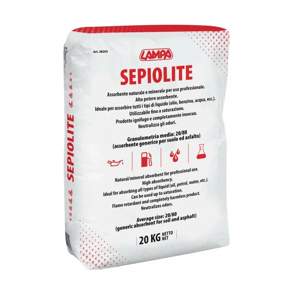 SEPIOLITE-APSORBER ZA SVE VRSTE TECNOSTI (ULJA,NAFTE,BENZIN,VODA,AKUMULATORSKE KISELINE ITD) 